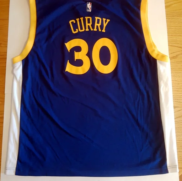 Adidas Stephen Curry Golden State Warriors Men's Blue Swingman Jersey - 2XL